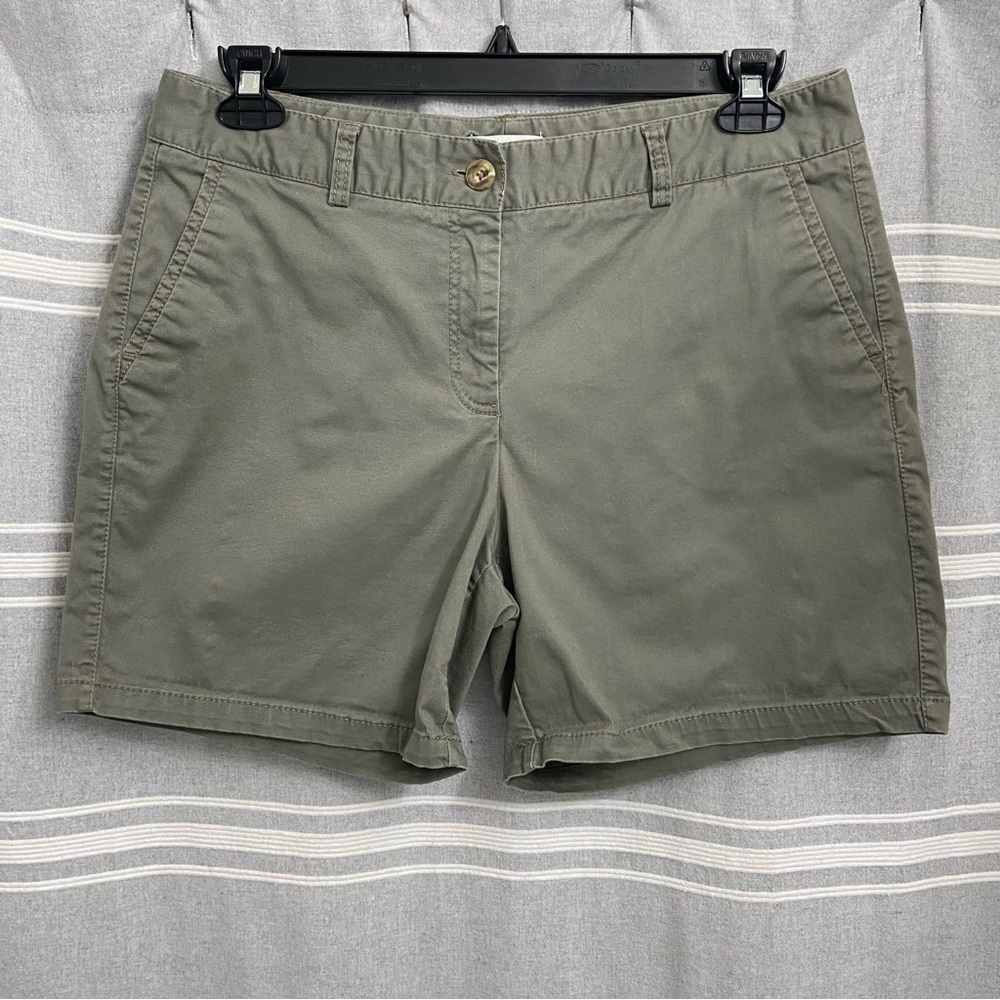 SUGAR MAGNOLIA / Green Chino Shorts Size 12P